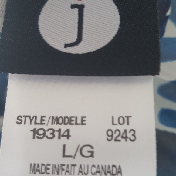 SOLD Sleeveless Top L Blue ASM J Collection NWT - Picture 8 of 8